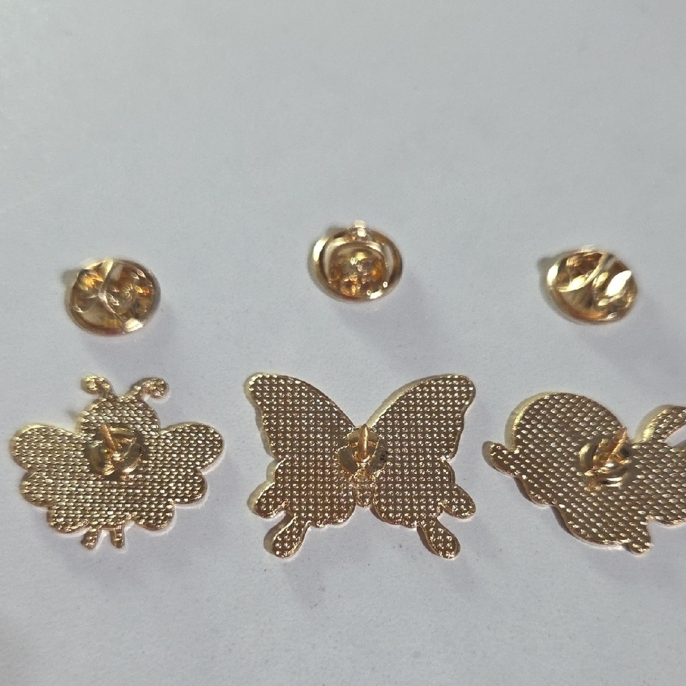 Insect Enamel Pin Trio - Picture 5 of 6